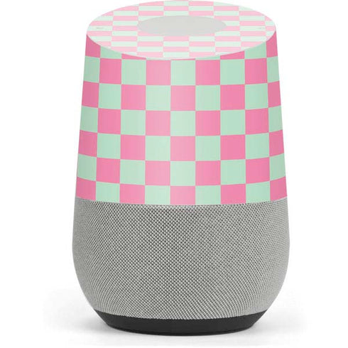 Watermelon Checkered Google Home Skin